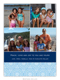 Bursts Cornflower Photo Cards (25 pack)