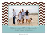Chevron Chocolate Photo Cards (25 pack)