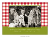 Classic Check Lime Photo Cards (25 pack)