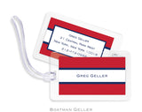 Stripe Red & Navy