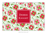 Suzani Holiday Personalized Recipe Box & Cards