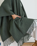 Classic pocket Travel Wrap with bag  - Hazel