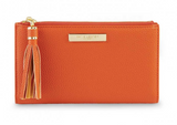Tassel Fold Out Wallet - Burnt Orange