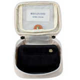 Zoe Mini Jewelry Case Blue and Turqoise