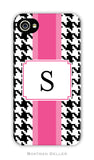 Alex Houndstooth Black Cell Phone Case