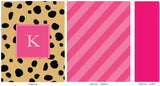 cheetah personalized tablet cover