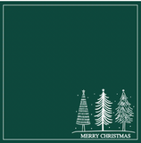 Cotton Cocktail Napkin Roll - Whispering Pines