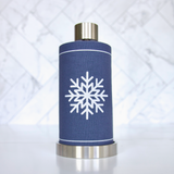 Cotton Cocktail Napkin Roll - Snowflake
