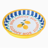 Bon Appetit Lemon tin Tray