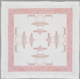 Pagoda Napkin in Lilac - Set of 4