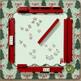Evergreen Holiday Mahjong  Mat