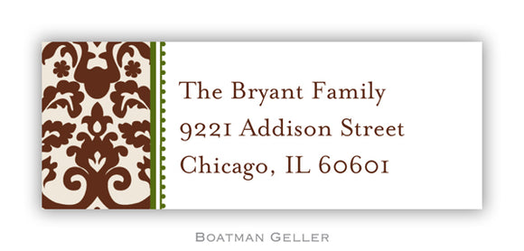 Madison Brown Personalized Address Label
