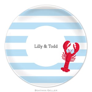Stripe Lobster Plate