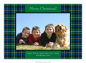 Black Watch Plaid Photo Cards (25 pack)
