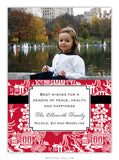 Chinoiserie Red Photo Cards (25 pack)