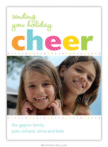 Cheer Dot Photo Cards (25 pack)