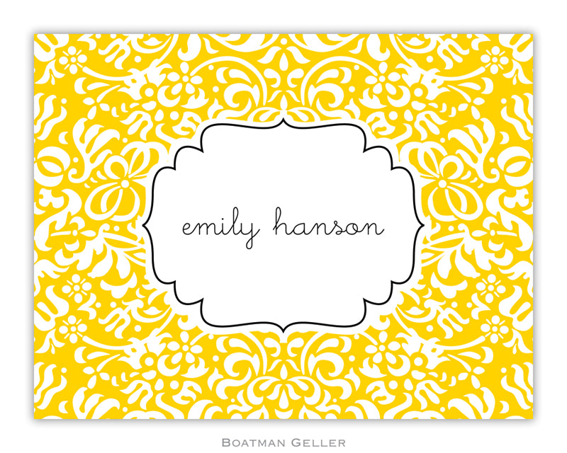 Chloe Sunflower Foldover Notecard – The Dotted i