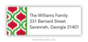 Kate Kelly & Red Personalized Address Label