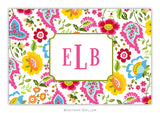 Bright Floral Recipe Cards