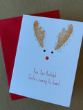 Holiday Boxed Greeting Cards - Run Run Rudolph