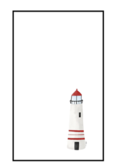 Nautical Notepad Small - Lighthouse