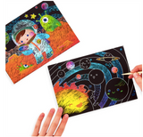 Scratch and Scribble Art Kit : Space Explorer