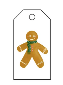 Holiday Gift Tag - Gingerbread