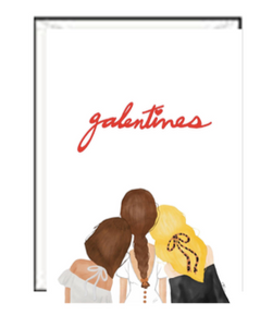 Galentines Valentine Greeting Card