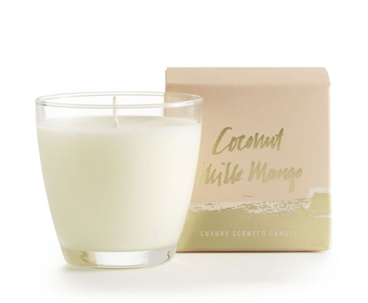 Coconut Milk Mango Demi Boxed Glass Candle