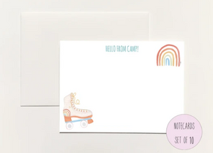 Rollerskate + Rainbow Camp Notes
