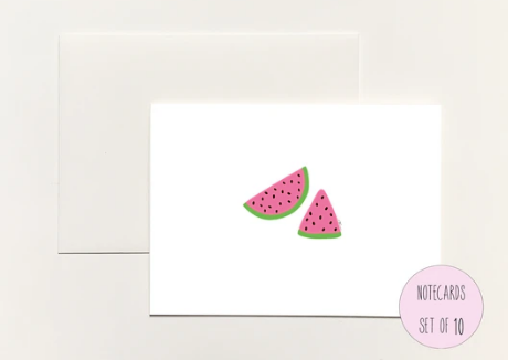 Watermelon Boxed Notecard