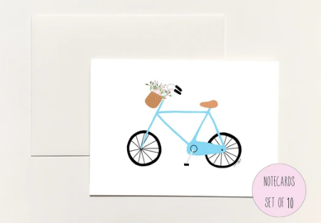Bike Boxed Notecards