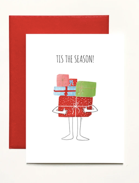 Holiday Boxed Greeting Cards - Tis The Season!