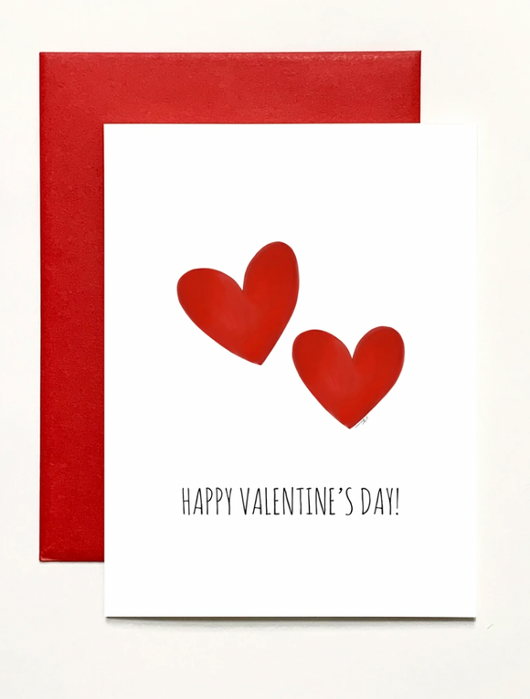 Happy Valentine's Day! - Red Hearts