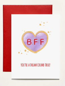BFF Valentine Greeting Card