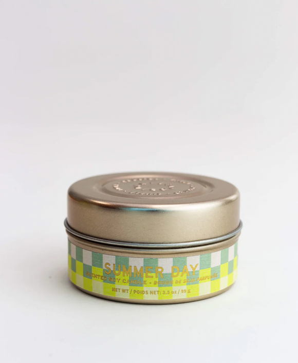 Summer Day Tin Candle