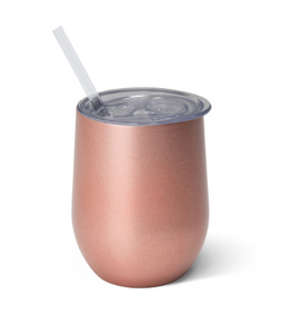 Swig Stemless Wine Cup - Rose Gold
