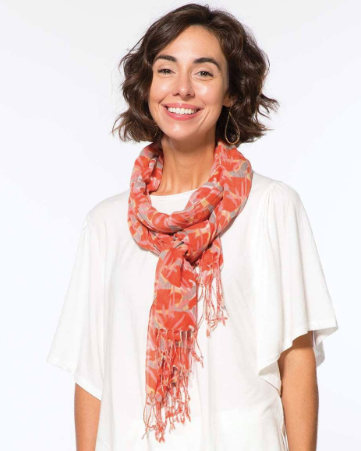 Shannon Pink Scarf