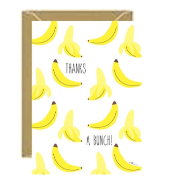Bunch of Bananas Greeting Card
