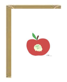 Apple Thank You Greeting Card