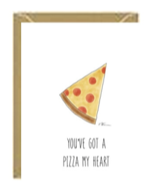 Pizza Slice Greeting Card