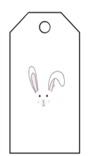 Bunny Gift Tag/ Place Card