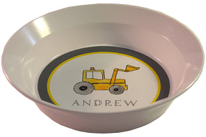 dig it personalized kids bowl