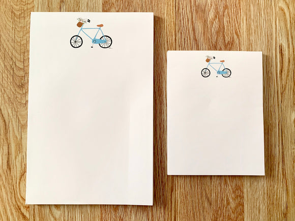 Bike Notepad Bike Notepad - small – The Dotted i