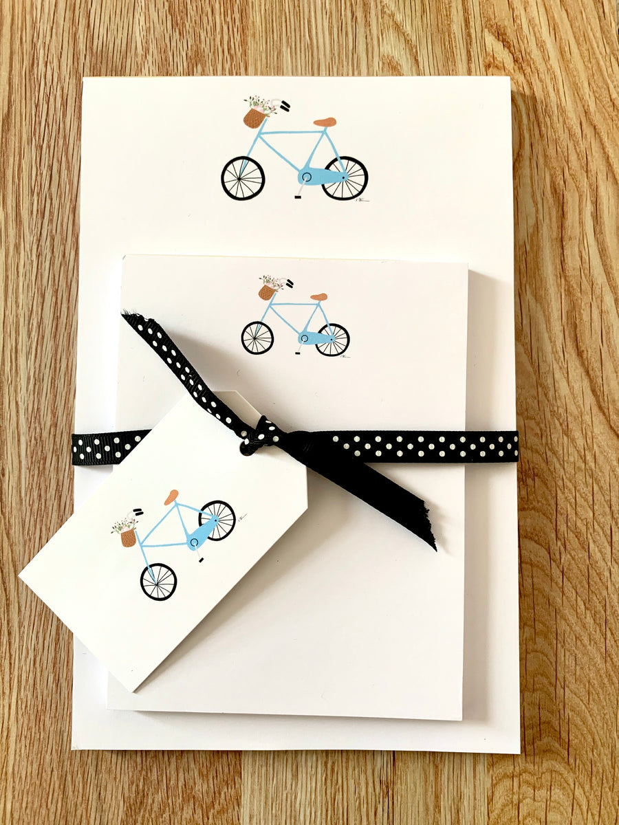 Bike Notepad - small – The Dotted i