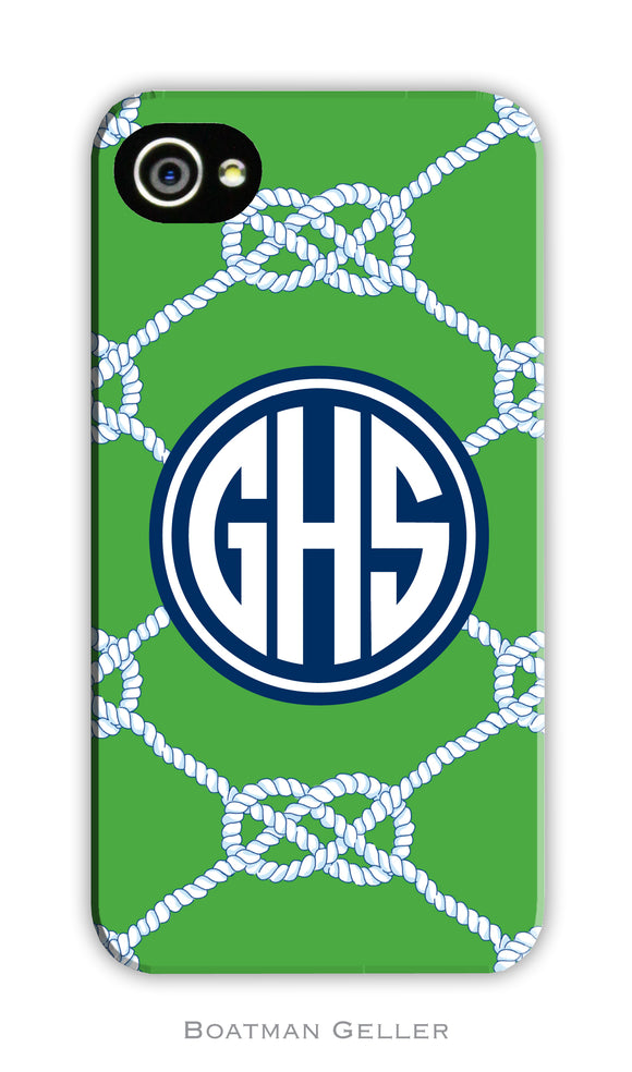 Nautical Knot Kelly Cell Phone Case