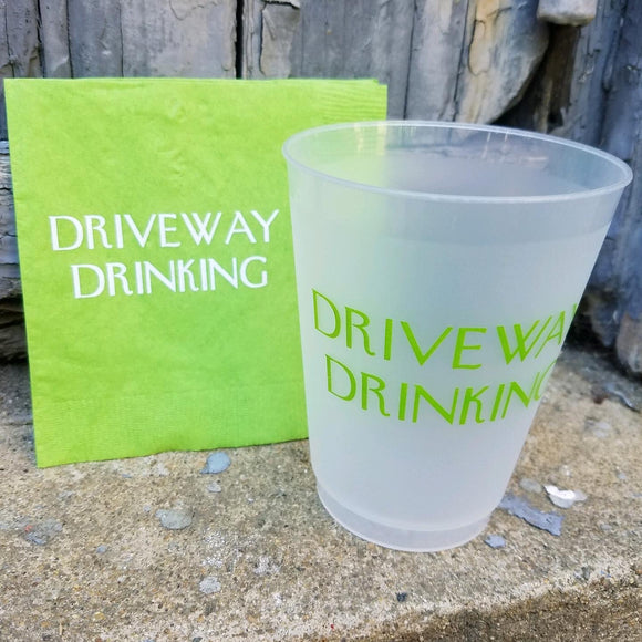 Driveway Drinking Cocktail Napkins