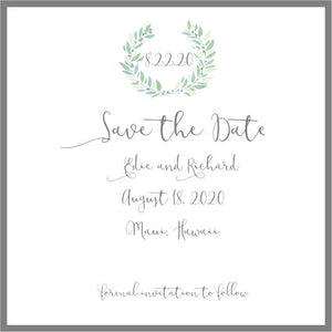 Save The Date Edie and Richard
